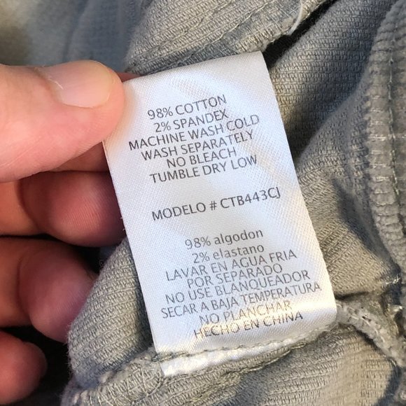 Black Label C'est Toi Women's Small Jacket Grayish/Tan Corduroy Denim Coat - Picture 9 of 9